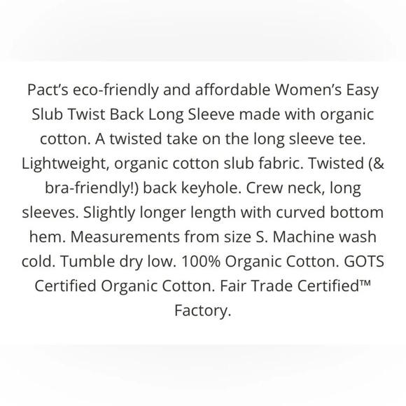 PACT Easy Slub Twist Back Long Sleeve Shirt in Harvest Stripe - Picture 7 of 7